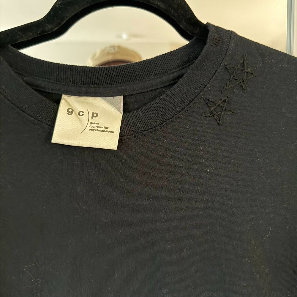 Glass Cypress for Psychoanalysis “L’Étranger” Graphic T-Shirt Black Men’s L - Picture 2 of 6